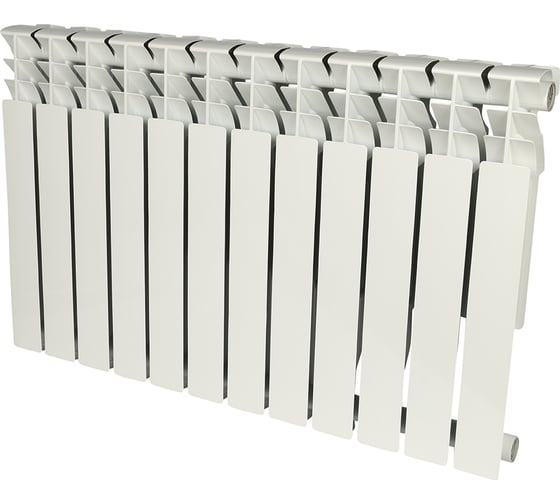 Изображение товара Алюминиевый радиатор ROMMER Plus 500 12 секций RAL9016 89567