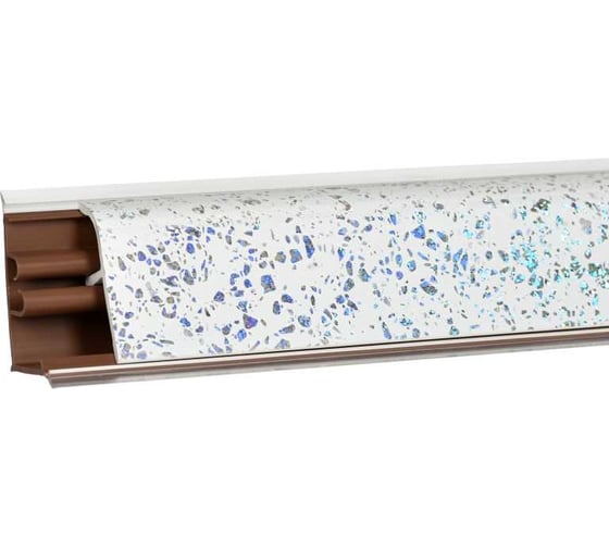 Изображение товара Плинтус для столешницы KORNER LB-371-6122 белый кристалл 3,0 м 20-371-0-6122