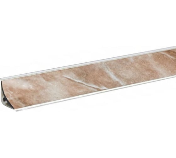 Изображение товара Плинтус для столешницы KORNER LB15 Мрамор лосось 3,0 м 20-15-0-675