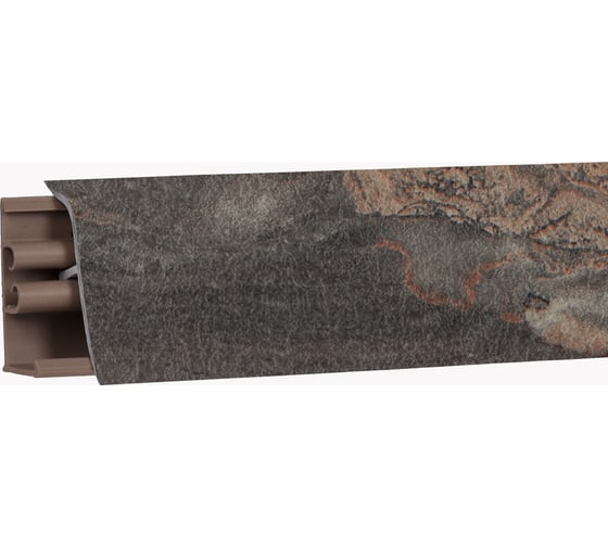 Изображение товара Плинтус для столешницы KORNER LB-381-6169 мрамор бергамо темный 3,0 м ПВХ 20-381-0-6169