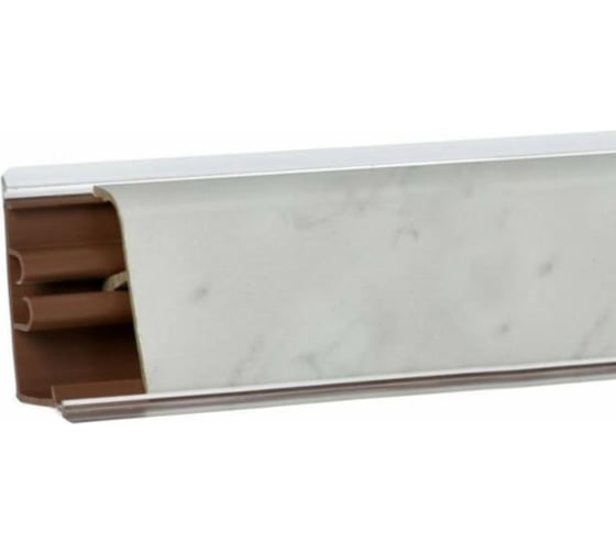 Изображение товара Плинтус для столешницы KORNER LB-37-340 мрамор белый 3,0 м 20-37-0-340