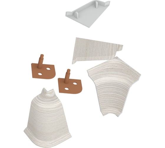 Изображение товара Комплект аксессуаров к LB 37 KORNER краш риголетто светлый 6085 20-37-9-M-6085