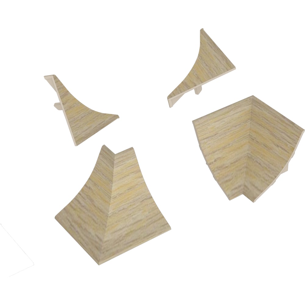 Изображение товара Комплект аксессуаров к LB 23 KORNER краш дуб выбеленный 20-23-4-M-6084