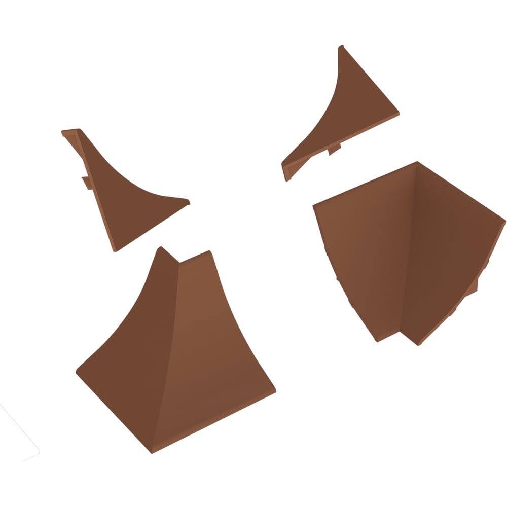 Изображение товара Комплект аксессуаров к LB 23 KORNER светлый коричневый 4 шт.