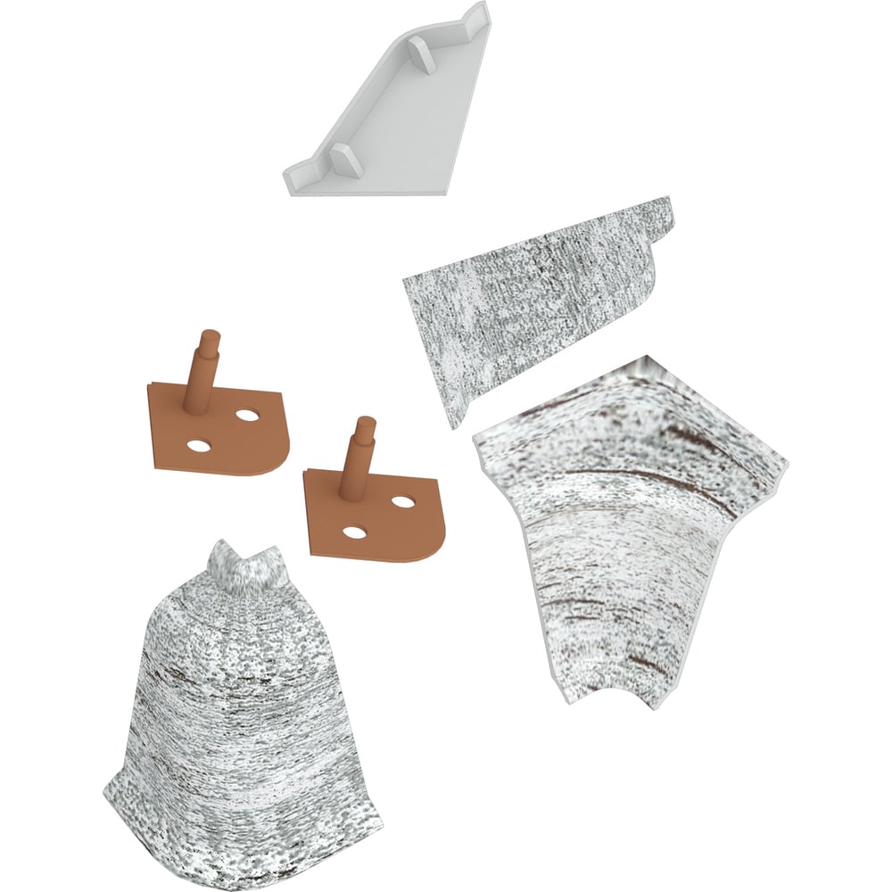 Изображение товара Комплект аксессуаров к LB 37 KORNER сосна винтажная 4 шт пластик