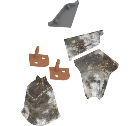 Изображение товара Комплект аксессуаров к LB 37 KORNER краш королевский опал 6073 20-37-9-M-6073