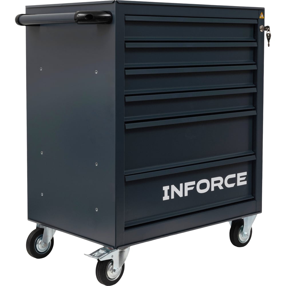 Изображение товара Инструментальная тележка, 6 ящиков, габариты без упаковки 745х465х825мм Inforce 06-01-15