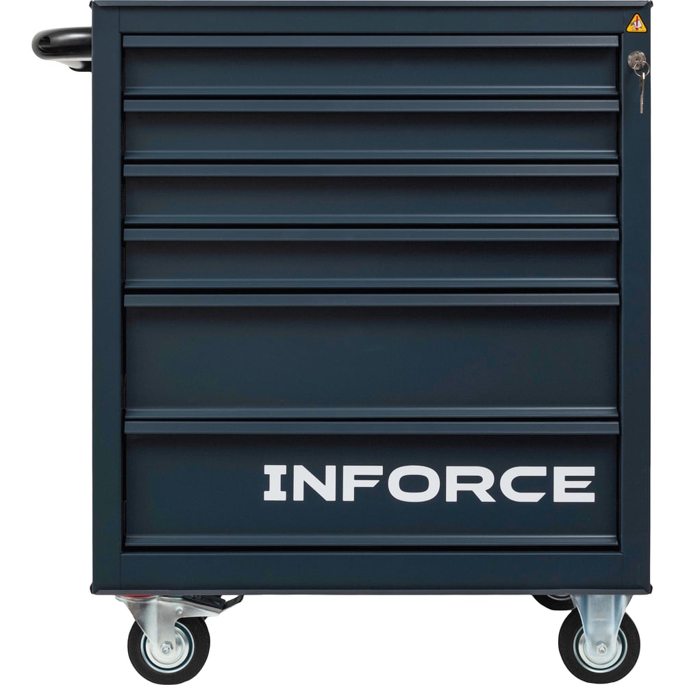 Изображение товара Инструментальная тележка, 6 ящиков, габариты без упаковки 745х465х825мм Inforce 06-01-15