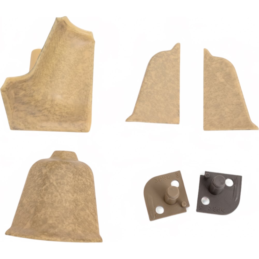 Изображение товара Комплект аксессуаров к LB 37 KORNER мрамор де мази светлый 4 шт