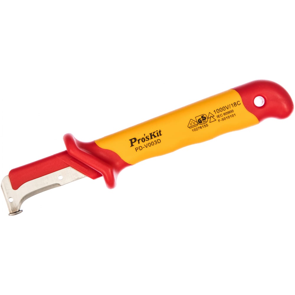 Изолированный нож ProsKit прямой тонкий изолированный пинцет proskit