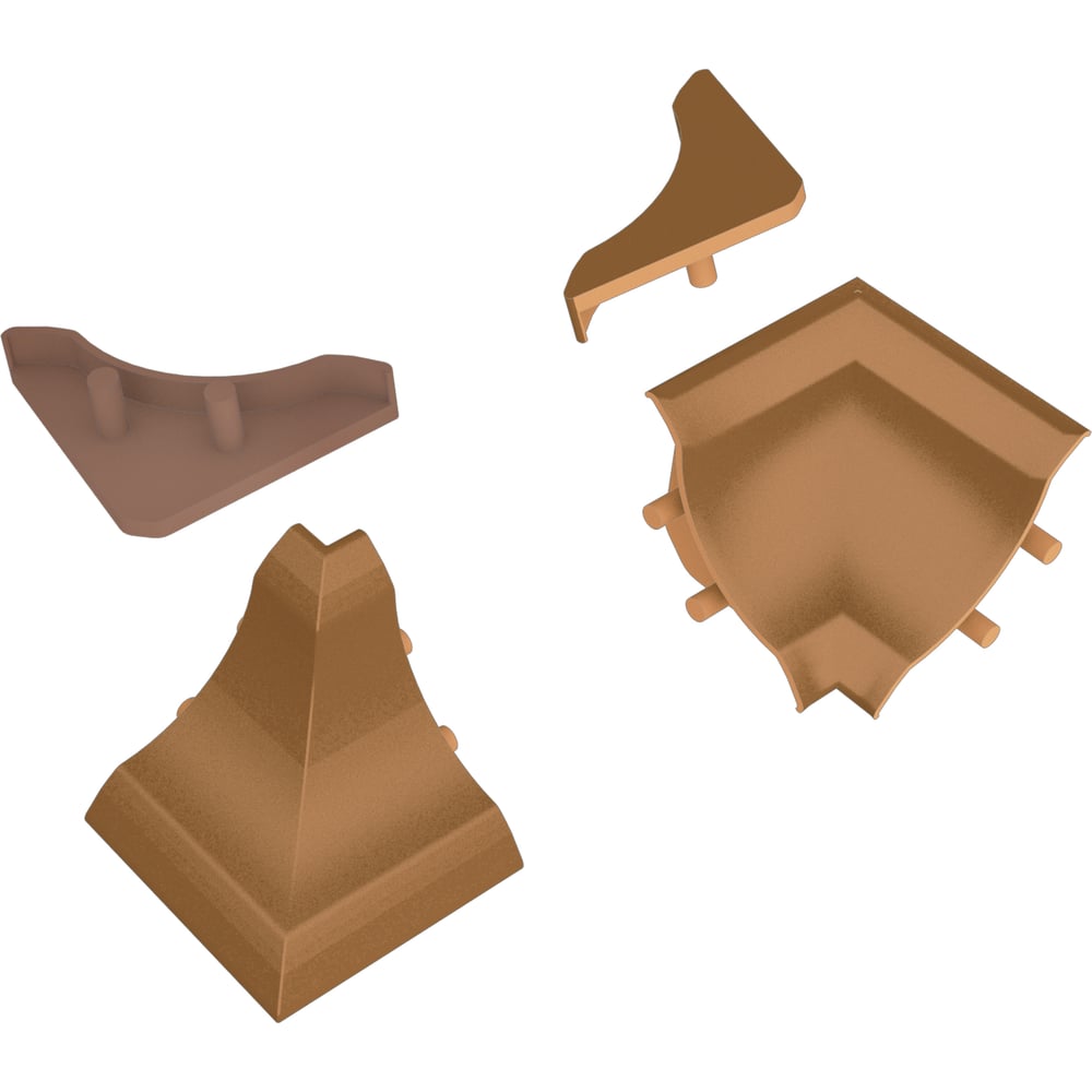 Изображение товара Комплект аксессуаров к LB15 KORNER Дуб 20-15-4-654 4 шт пластик