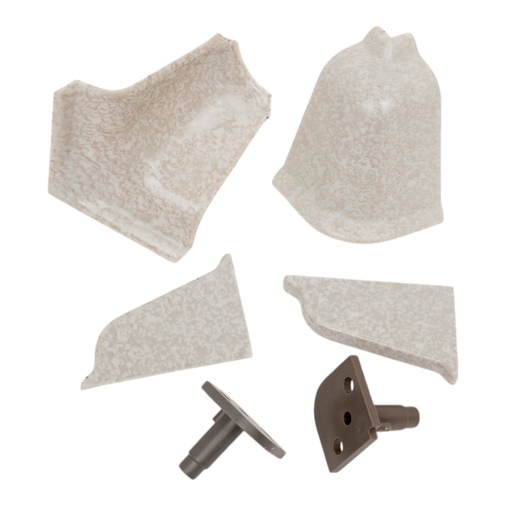 Изображение товара Комплект аксессуаров LB 37 KORNER в цвете бриллиант белый