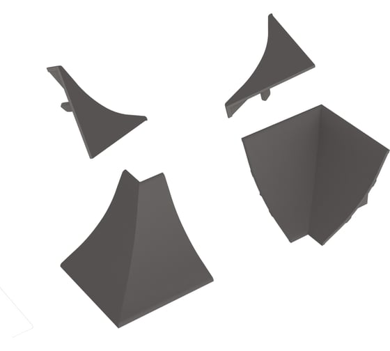 Изображение товара Комплект аксессуаров к LB 23 KORNER серый 20-23-4-605