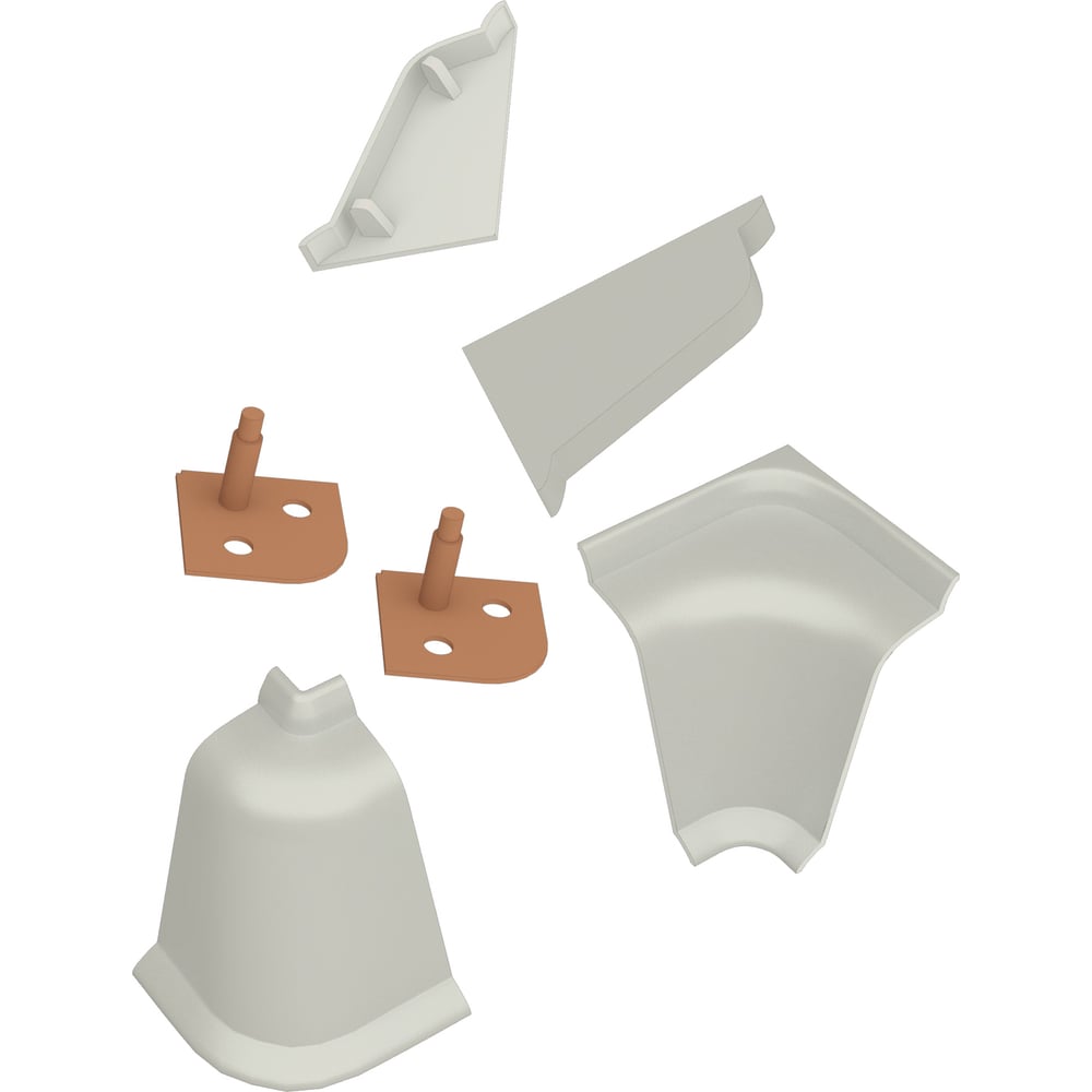 Изображение товара Комплект аксессуаров к LB 37 KORNER риголетто светлый 6085