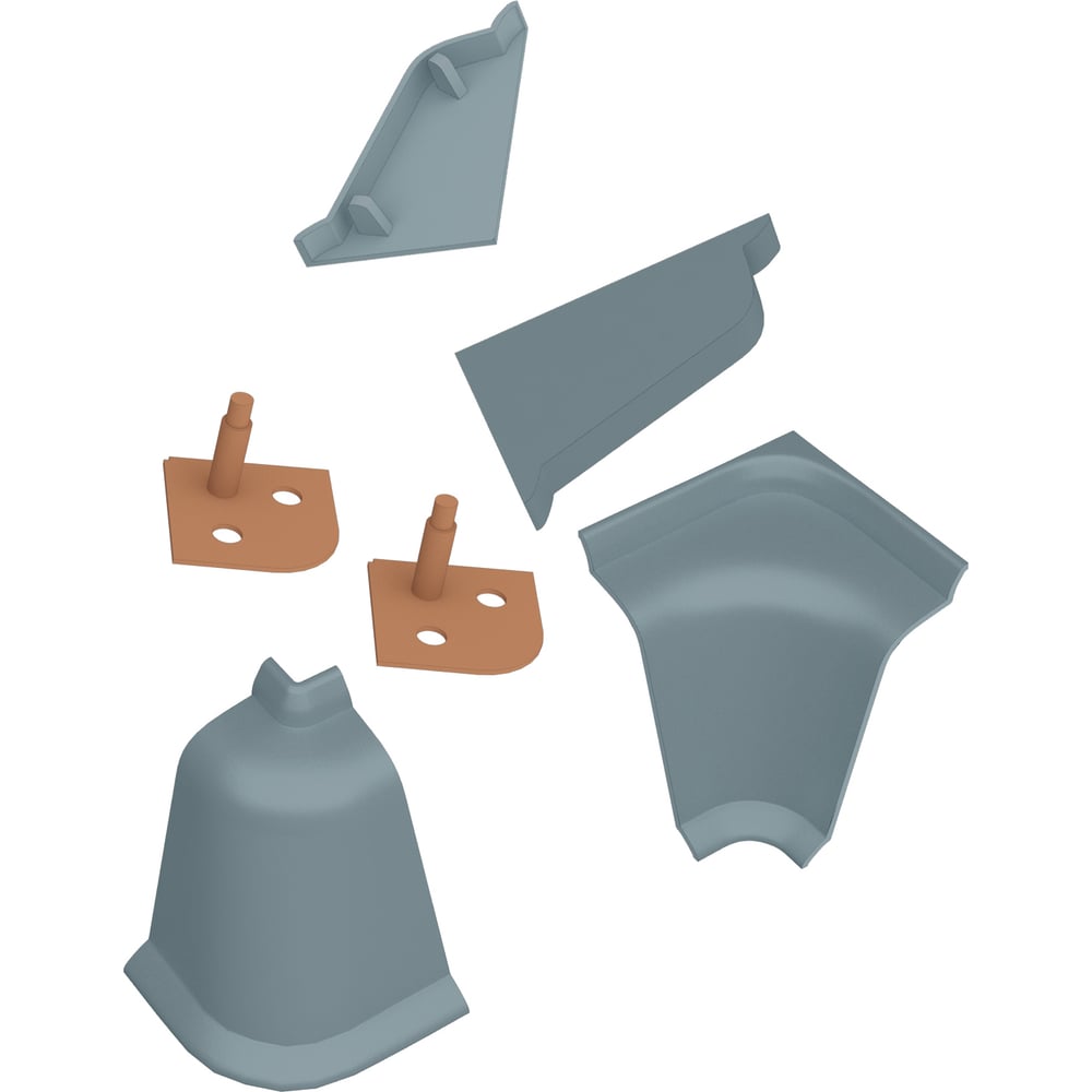 Изображение товара Комплект аксессуаров к LB 37 KORNER каньон 6087 4 шт пластик цвет каньон