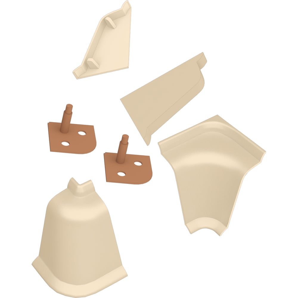 Изображение товара Комплект аксессуаров к LB 37 KORNER сира желтая 4 шт пластиковый