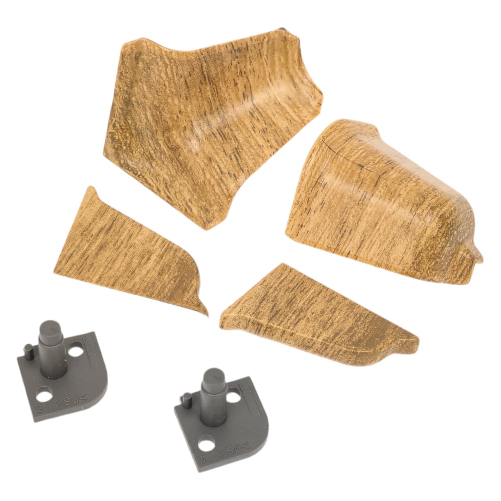Изображение товара Комплект аксессуаров к LB 37 KORNER краш дуб Вотан, 4 шт