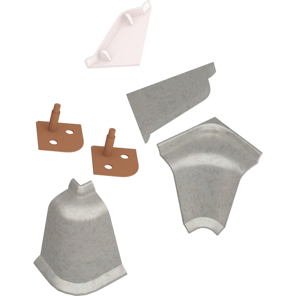 Изображение товара Комплект аксессуаров к LB 37 KORNER краш Петра, 4 шт, пластик