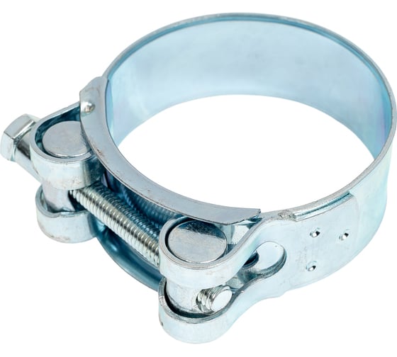 Изображение товара Усиленный хомут TITAN LOCK 52-55 мм, оцинкованная сталь, 5 шт. TL52-55RC_5