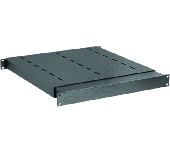 Изображение товара Полка DKC 1u регулируемая по глубине 500-700мм для напольных 19" it-корпусов дкс серии cqe, ral9005 R5RERIT810B