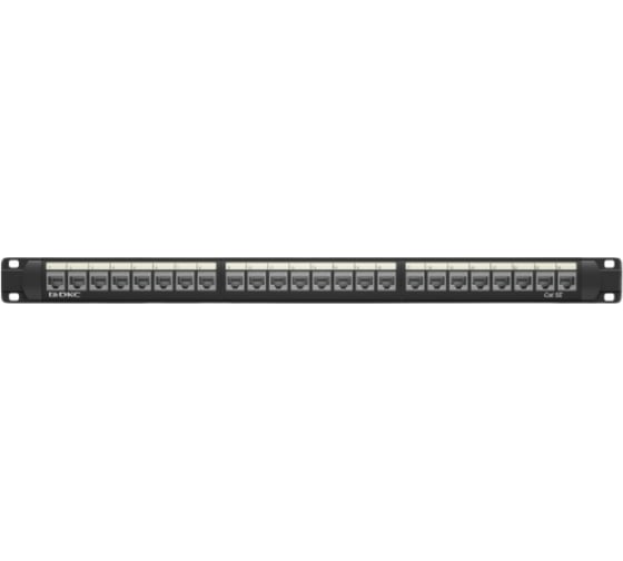 Изображение товара Патч-панель DKC 19",1u,cat5e, 24 модуля rj45, экранированная RN5PPF24
