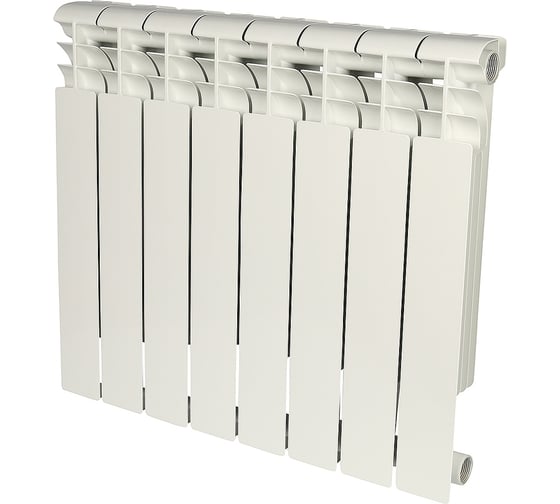 Изображение товара Алюминиевый радиатор ROMMER Profi 500 AL500-80-80-100 8 секций RAL9016 82484