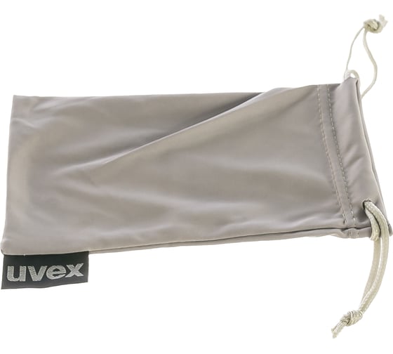 Изображение товара Чехол-салфетка для открытых очков Uvex микрофазер, серый 9954349
