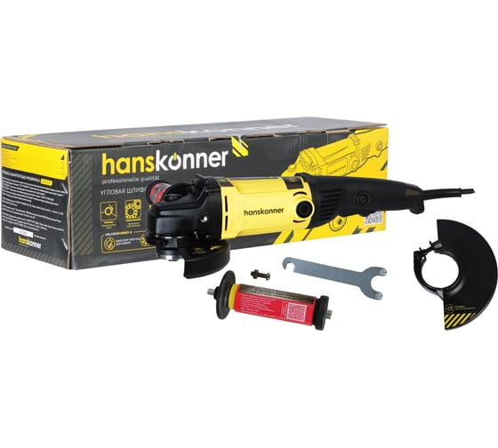 Изображение товара Угловая шлифмашина Hanskonner HAG12125