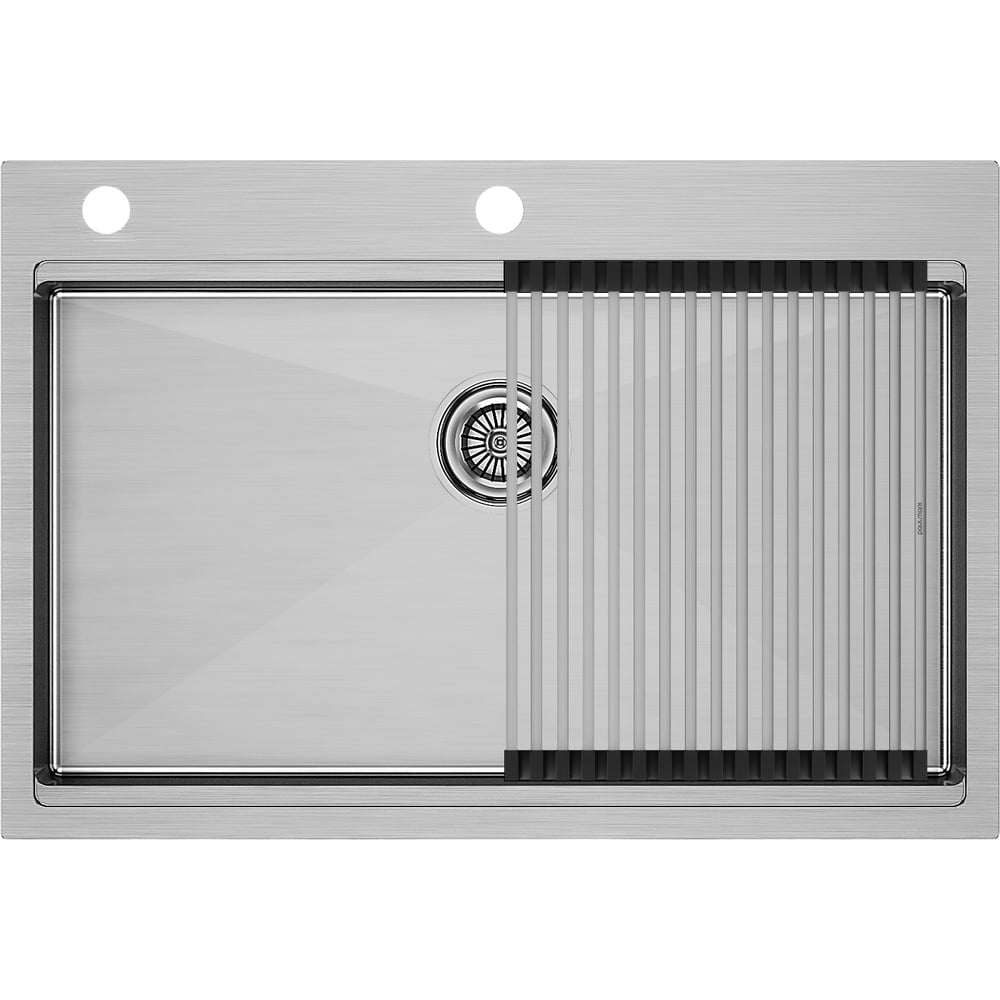 Изображение товара Мойка из нержавеющей стали Paulmark VAST-PRO брашированная 750x510 мм