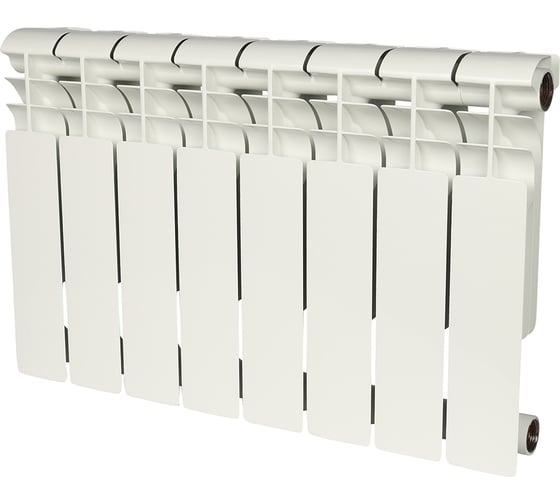 Изображение товара Биметаллический радиатор ROMMER Profi BM 350 BI350-80-80-130 8 секций RAL9016 86631