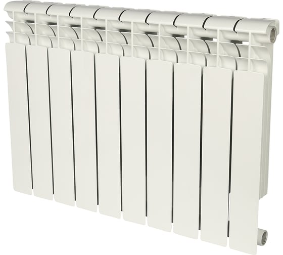 Изображение товара Биметаллический радиатор ROMMER Profi BM 500 BI500-80-80-150 10 секций RAL9016 82490