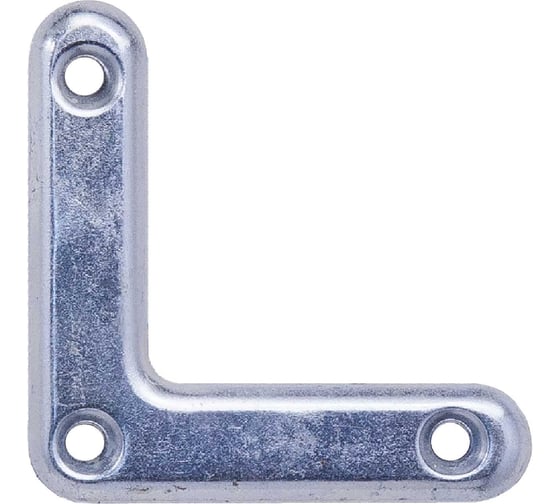 Изображение товара Угольник Левша УГ50-2 (4шт.) цинк У1-5006.Ц