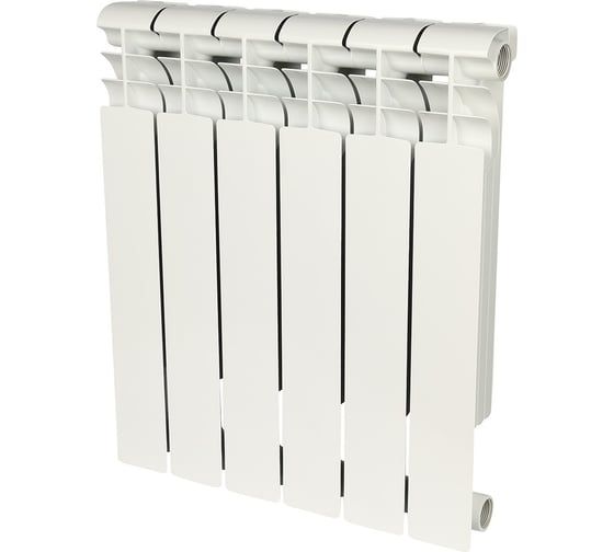 Изображение товара Биметаллический радиатор ROMMER Profi BM 500 BI500-80-80-150 6 секций RAL9016 82488