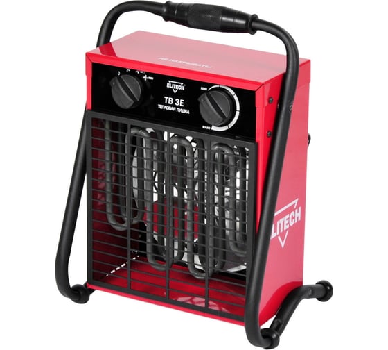 Изображение товара Электрическая тепловая пушка Elitech ТВ 3Е 190724