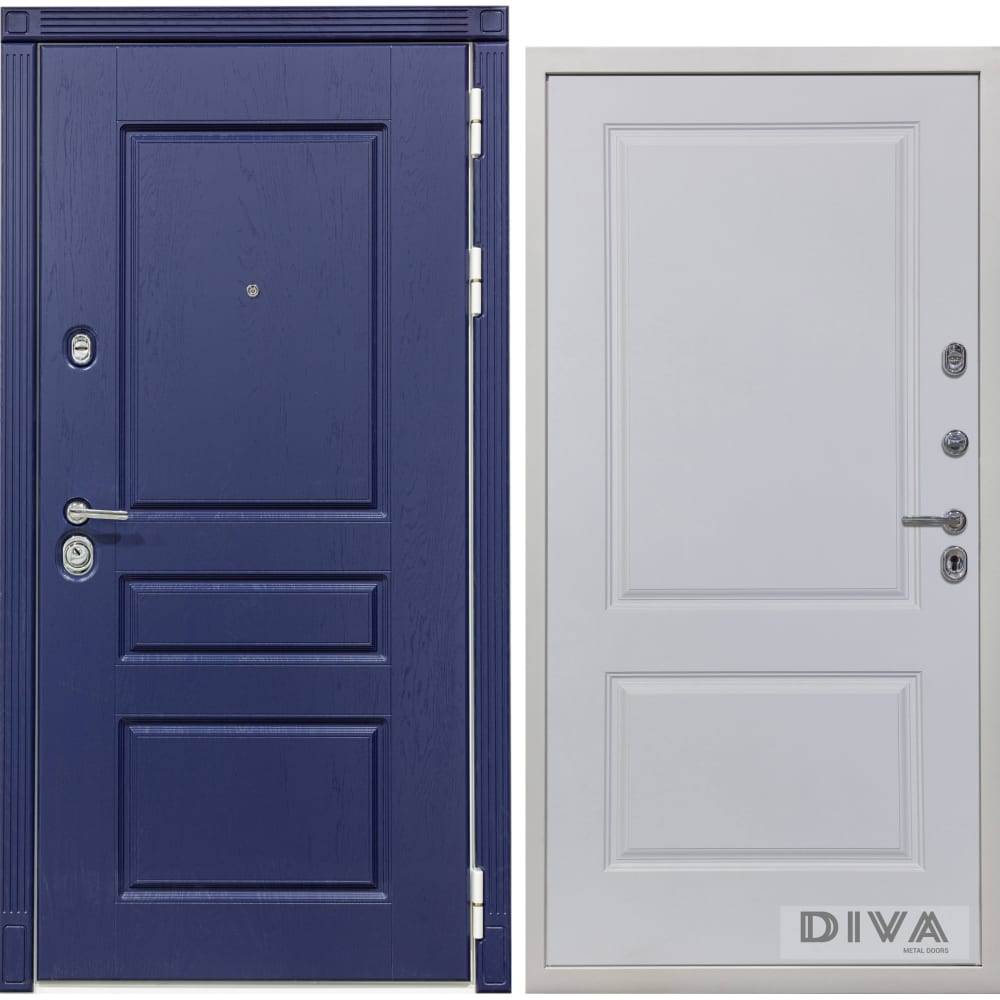 Входная правая дверь DIVA жен сорочка ночная нонна белый р 50