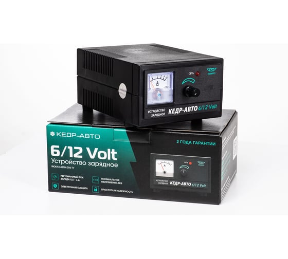 Изображение товара Устройство зарядное АО НИИПП Кедр-Авто 6/12 VOLT 4603823007308