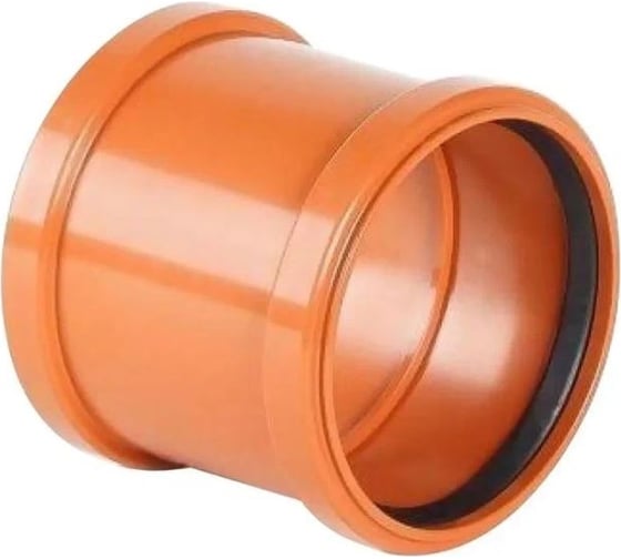 Изображение товара Соединительная муфта AQUAVIVA НПВХ 110 кирп. AQVD101110 54997