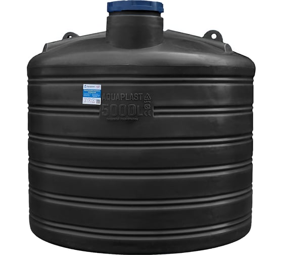 Изображение товара Овально-вертикальный бак 5000л черный AQUAPLAST 4650017955266
