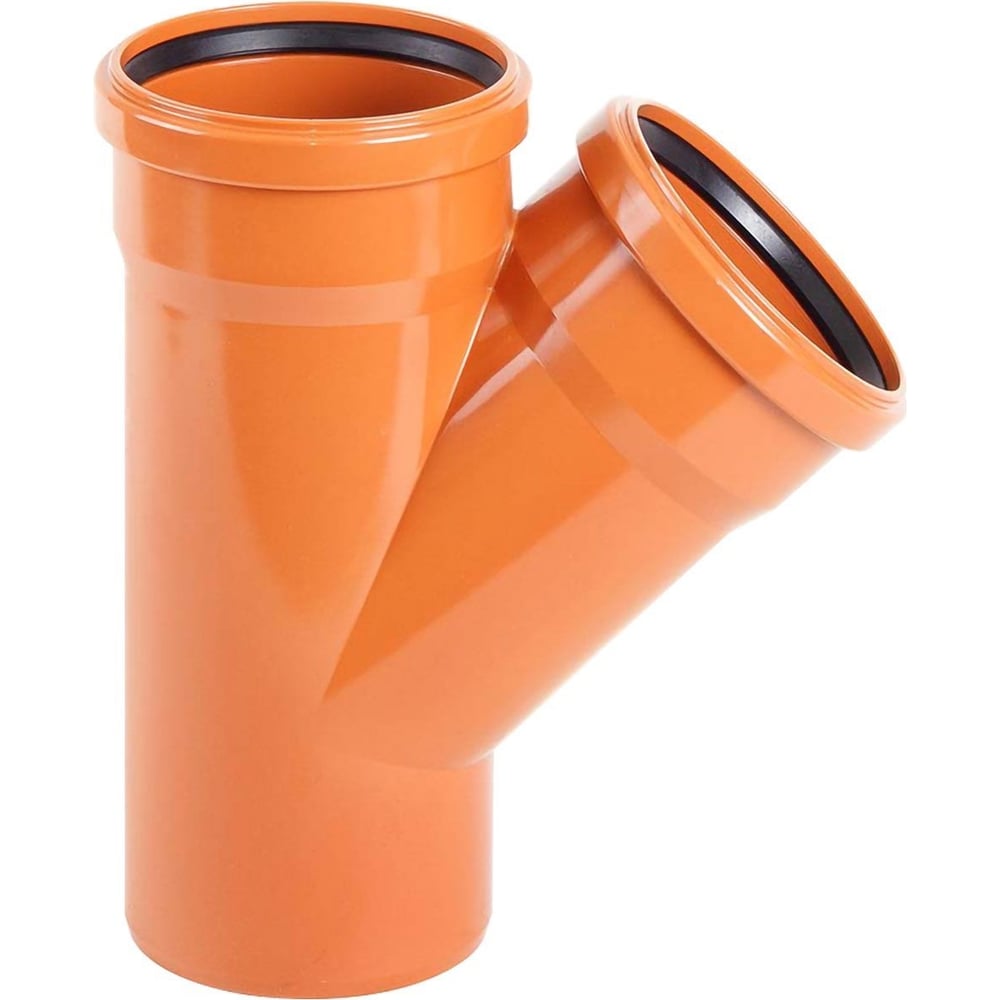 Изображение товара Тройник AQUAVIVA НПВХ 160-160x45 кирп. AQVD105160 55007