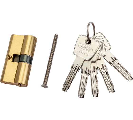Изображение товара Цилиндровый механизм ABUS D6MM 30/30 KD W/5 LONG KEY 26614