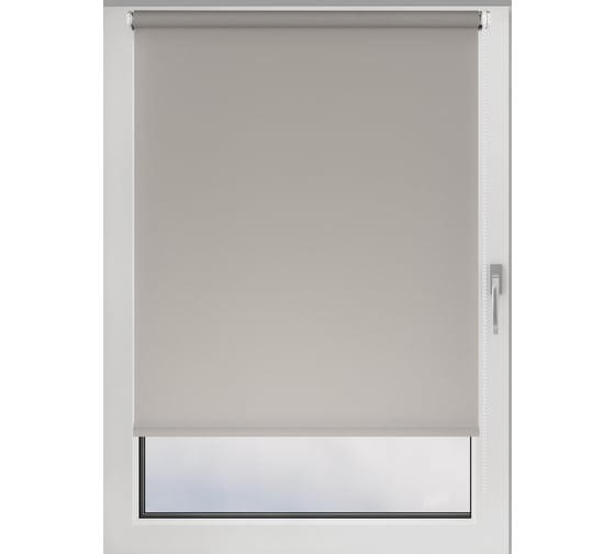 Изображение товара Рулонная штора PRAKTO GLASGOW 75x160 см, серый 9403219294