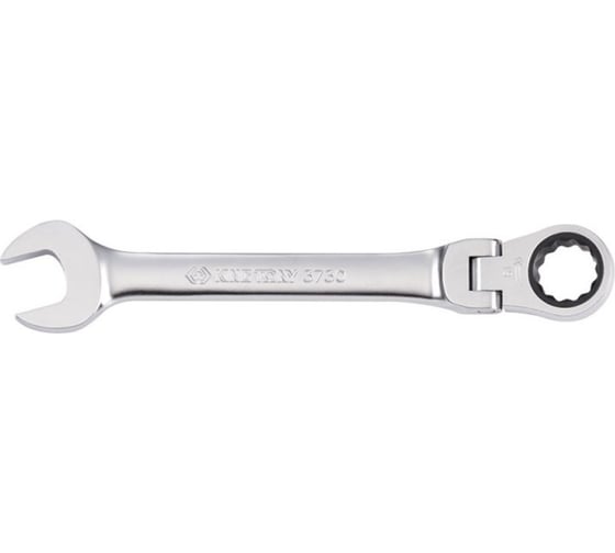 Изображение товара Трещоточный комбинированный ключ с шарниром, 16 мм KING TONY 373016M