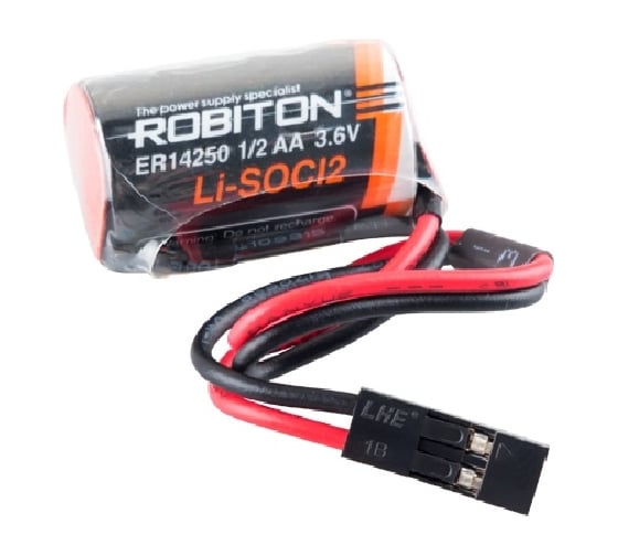 Изображение товара Элемент питания Robiton ER14250-DP ER14250 1/2AA с коннектором PK1 18716