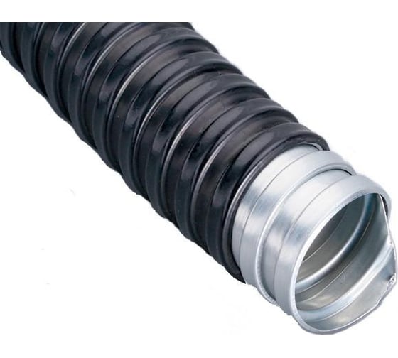 Изображение товара Металлорукав в ПВХ изоляции Рувинил диаметр 10 мм 100 м Р3-Ц-ПВХ-10