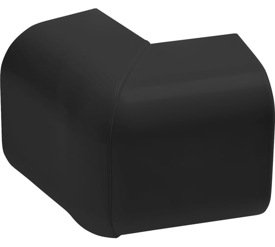 Изображение товара Внешний угол Рувинил для РКК 74x55 черный уп 4 шт УВШ-74х55-Ч