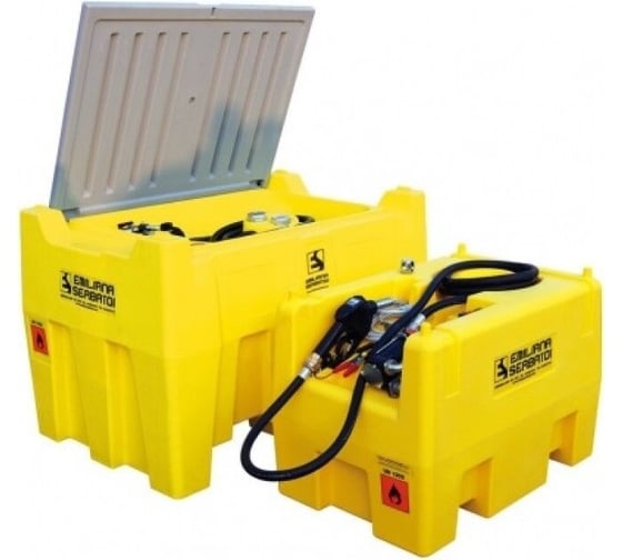 Изображение товара Емкость для ДТ Emiliana Serbatoi Carrytank 220 электронасос 24 В, 40 л/мин, 4 м шланг, автоматический пистолет CTG220AC24V