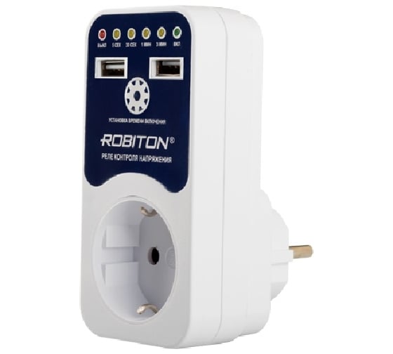 Изображение товара Реле контроля напряжения Robiton РН-4 BL1 18543