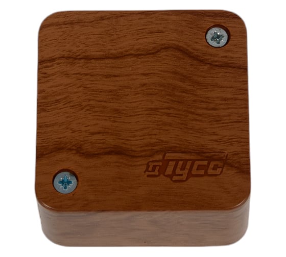 Изображение товара Распределительная коробка Рувинил Тусо для открытой проводки 55x55x32 мм 2 пары клеммников 65002-08М