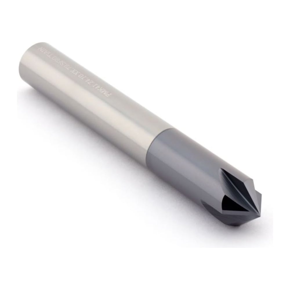 Изображение товара Фреза для снятия фасок твердосплавная по металлу 10х72 мм, хв-к 10 мм, Z4 CNCINS PMK41.z4.10.XX.72.SF90 TiAlN