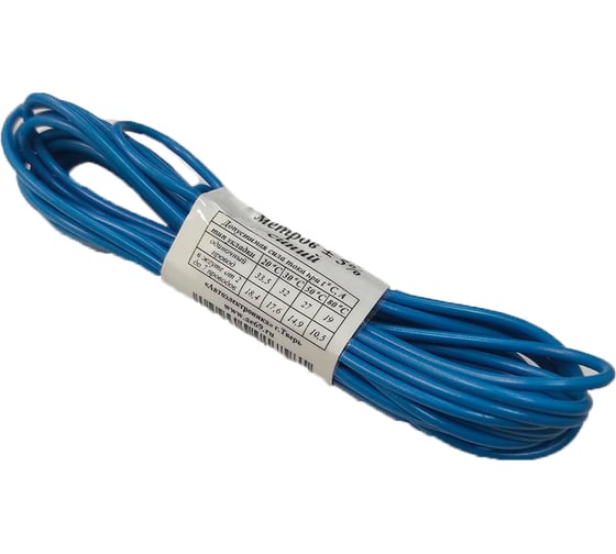 Изображение товара Автомобильный провод ДАЛИ-авто ПГВА 1.50 мм кв, 5 м, синий DA-02937